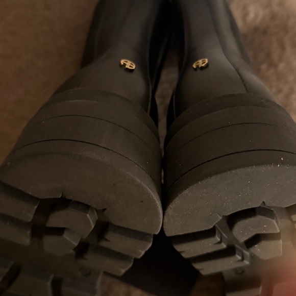 Anine Bing Black Justine Boot - Picture 7 of 9